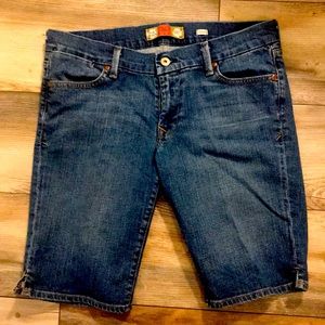 Old Navy Denim Shorts ultra low waist stretch size 10